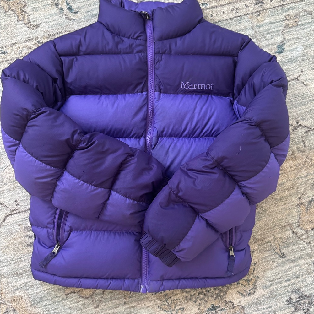 Marmot Kids Deep Purple Puffer Coat